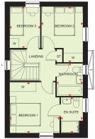 Moresby first floor floorplan