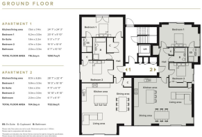 APARTMENT 2 FLOOR PLAN