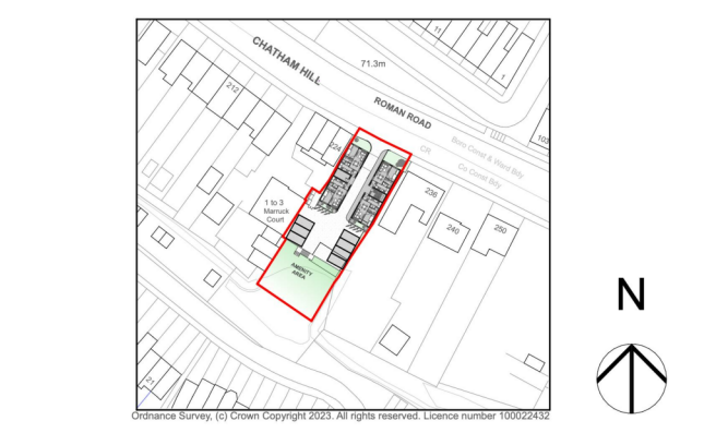 PREVIOUS APPLICATION SITE PLAN