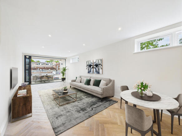 Living Room - Staged