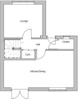 Floorplan 3 bed ground floor