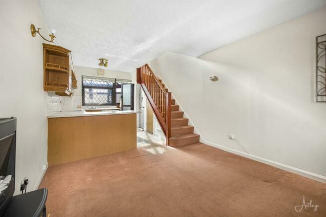 Open-plan kitchen/living room