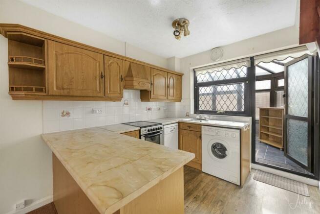 Open-plan kitchen/living room