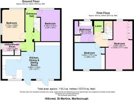 Floorplan, Hillcrest, St Martins, Marlborough (2).