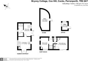 Floorplans - cabins and outbuildings