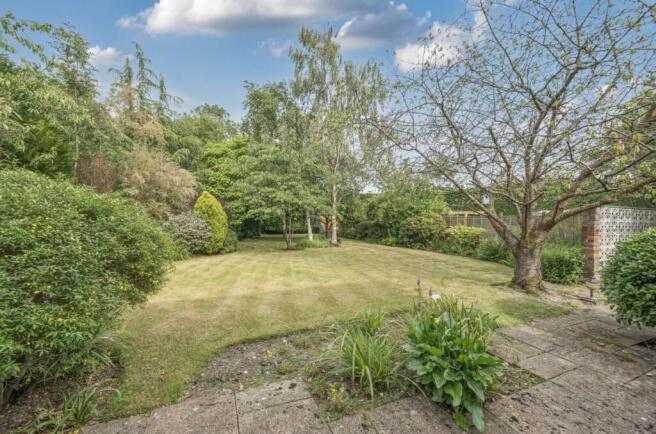 Large Rear Garden