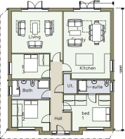 Bungalow Floor Plan