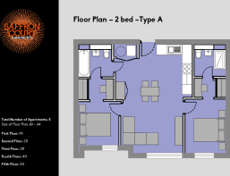 2 Bed Floor Plan
