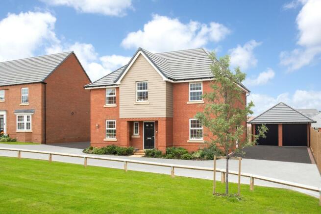 External view of the four bedroom Winstone