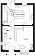 Stambridge Floor Plan Ground floor