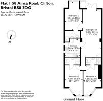 Flat 1 58 Alma Road Bristol-01