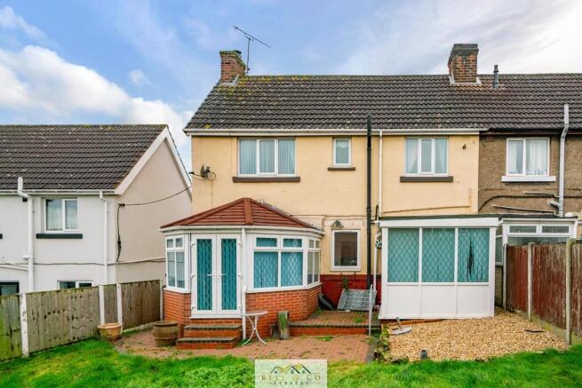 Rear of Property ...