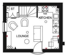 Lewes1 bed FIRST FLOOR