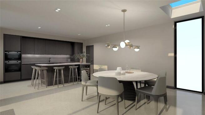 Kitchen / Dining Cgi
