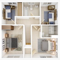 Peacock First Floor Floor Plan