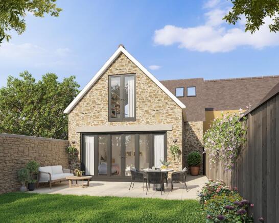 "Tucks Lodge" Rear CGI