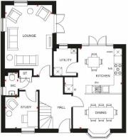 DWH Orchard Green The Avondale ground floor plan
