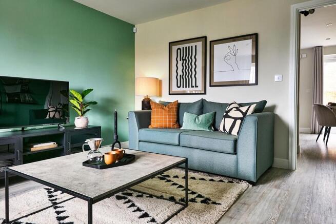 Settle on the sofa and enjoy watching TV in the evenings