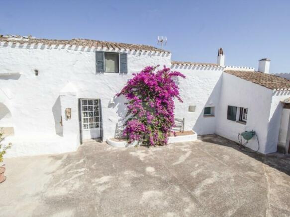 Facade Casa Campo Menorca