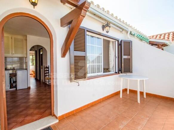 Apartment with terrace with sea views in Son Bou