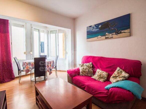 Living room Piso es Castell