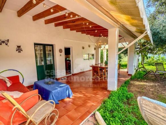 Menorcan house with large garden