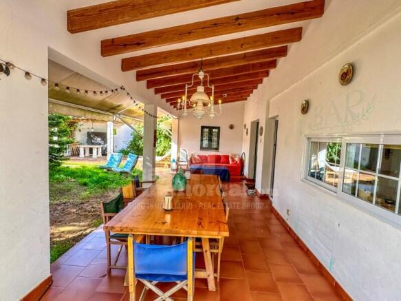 Menorcan house with large garden