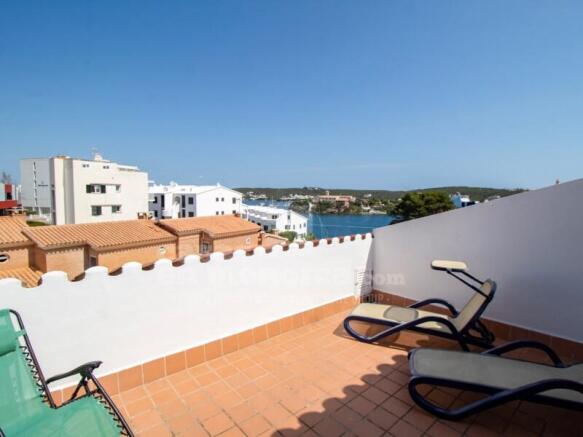 Duplex flat with pool in Es Castell