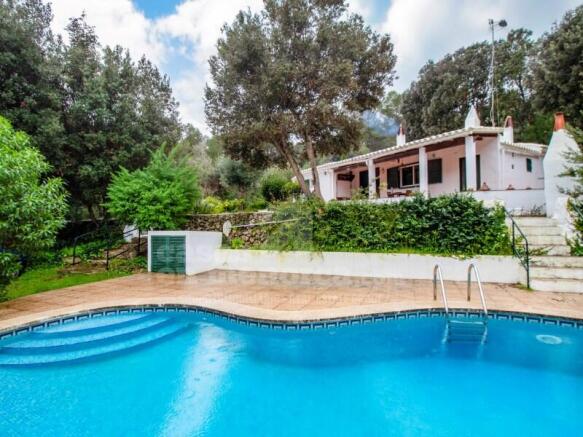 country house with pool in Sa Roca