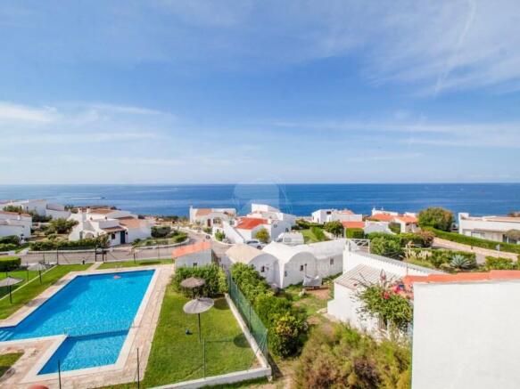 Apartment with pool in Binibeca