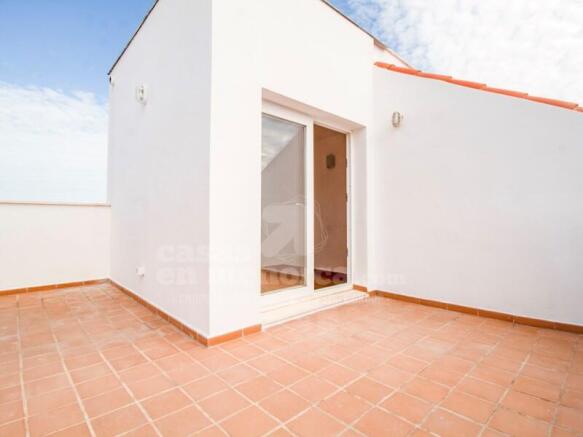 triplex flat with terrace in Mahon