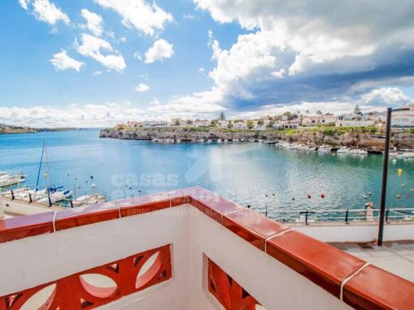 House on the seafront of Es Castell