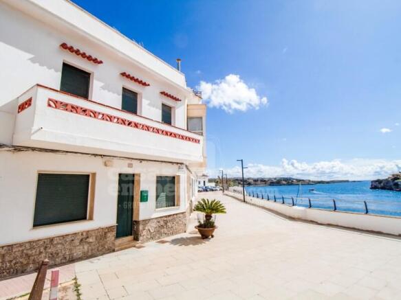 House on the seafront of Es Castell
