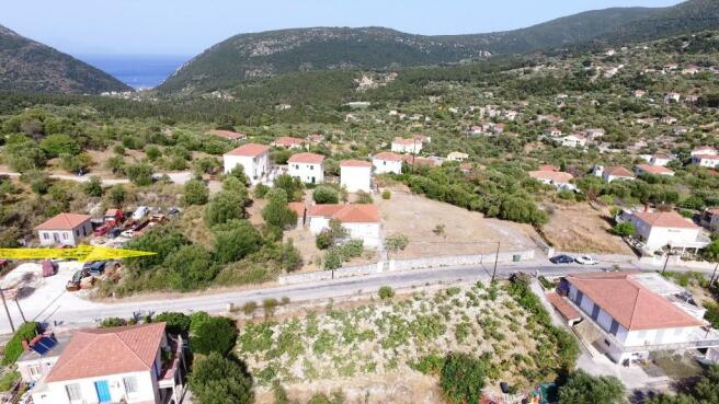 Aerial views of land