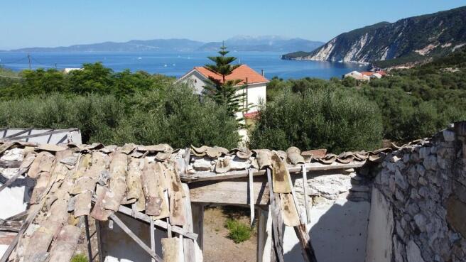 Aerial views of land