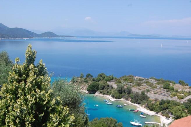 Sea view from land
