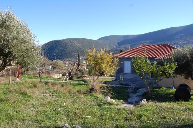 Land around house