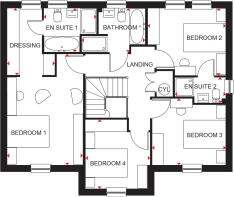 Glenbervie first floorplan