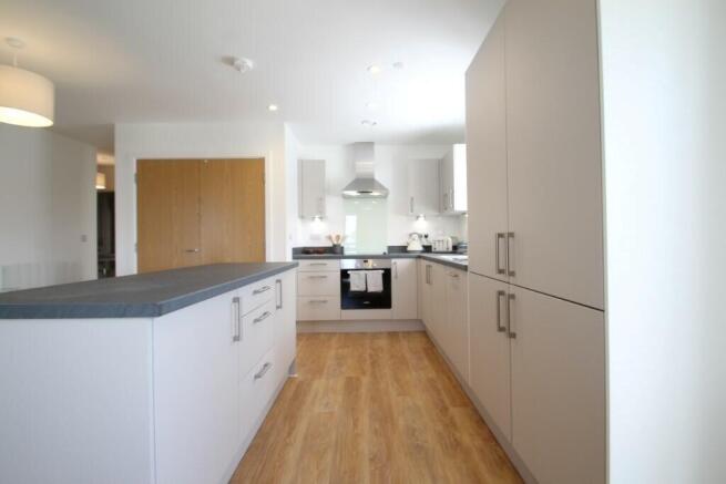 kitchen with island