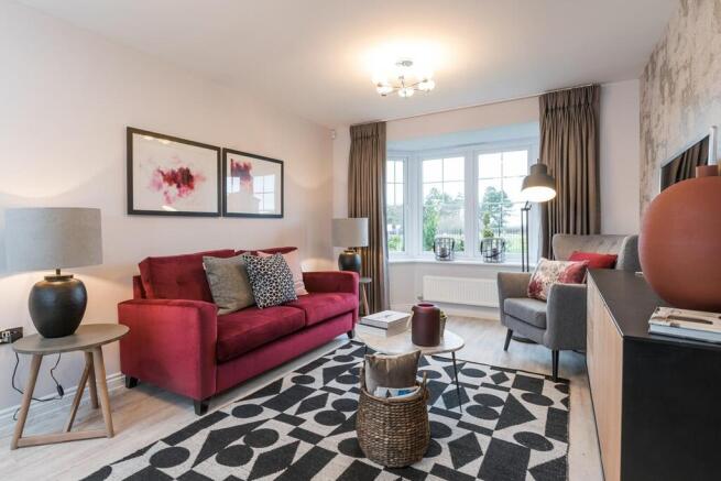 Light spacious lounge to unwind in