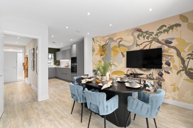 Marleigh Park - Plot 67 The Perrin - Kitchen Dining Living