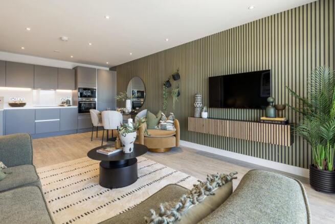 Marleigh Park - Apartment A08, The Franklin Building - Living