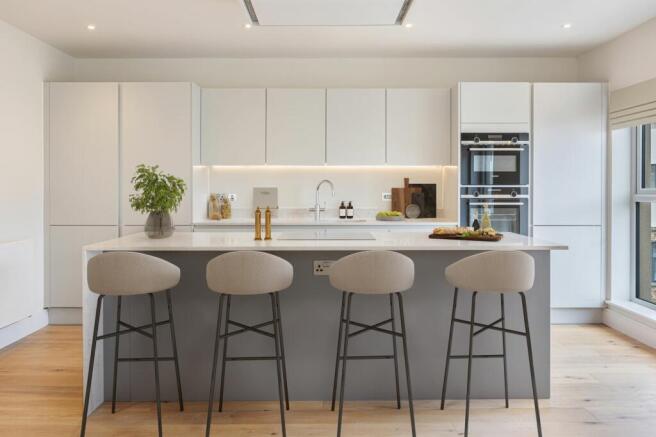 Staged Kitchen