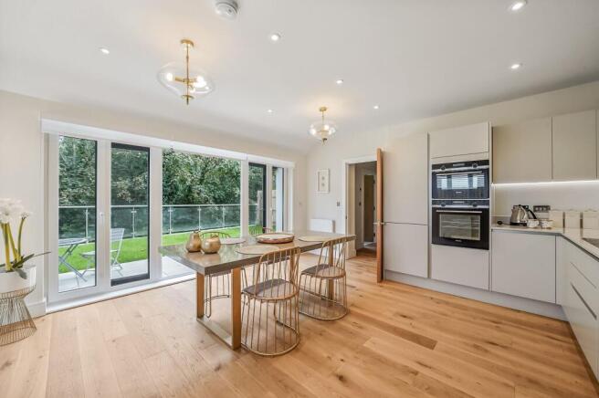 Kitchen Dining Room to Garden