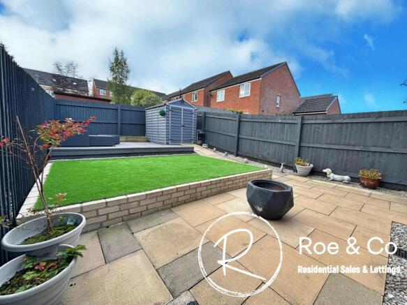 Rear garden