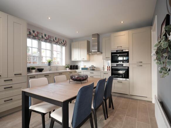 Kitchen of the Shaftesbury, a 4 bedroom house