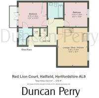 9 Red Lion Court Hatfield Hertfordshire EN6  - flo