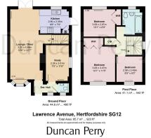 11 Lawrence Avenue, Hertfordshire SG12 - floor pla