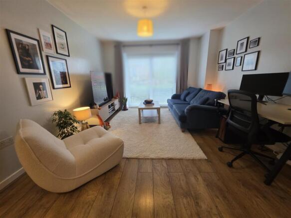 Living Room to Sliding Doors