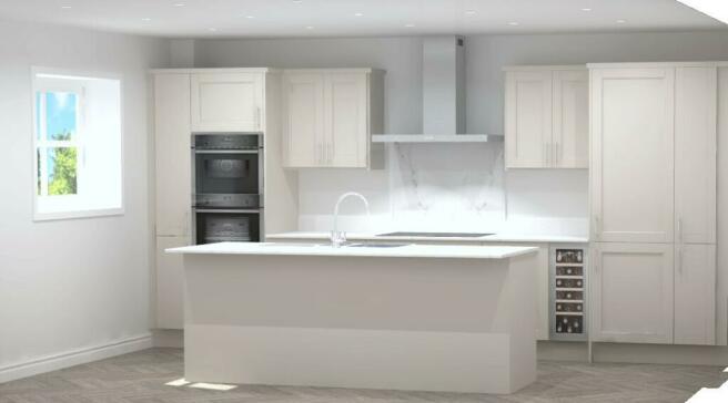 Plot 8 Kitchen CGI